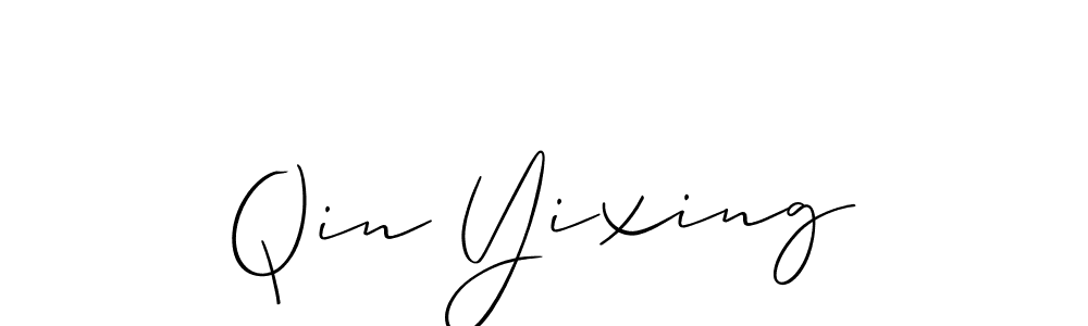 Also we have Qin Yixing name is the best signature style. Create professional handwritten signature collection using Allison_Script autograph style. Qin Yixing signature style 2 images and pictures png