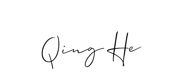 Here are the top 10 professional signature styles for the name Qing He. These are the best autograph styles you can use for your name. Qing He signature style 2 images and pictures png