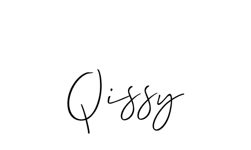 Design your own signature with our free online signature maker. With this signature software, you can create a handwritten (Allison_Script) signature for name Qissy. Qissy signature style 2 images and pictures png