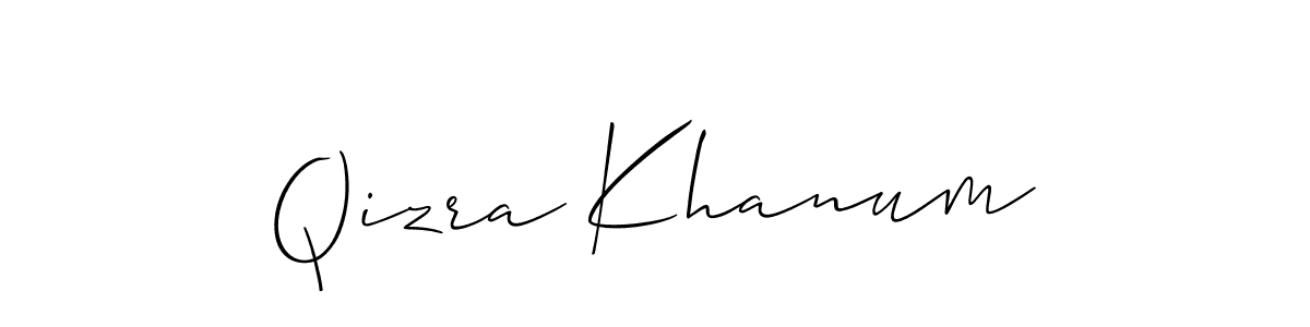 Make a short Qizra Khanum signature style. Manage your documents anywhere anytime using Allison_Script. Create and add eSignatures, submit forms, share and send files easily. Qizra Khanum signature style 2 images and pictures png