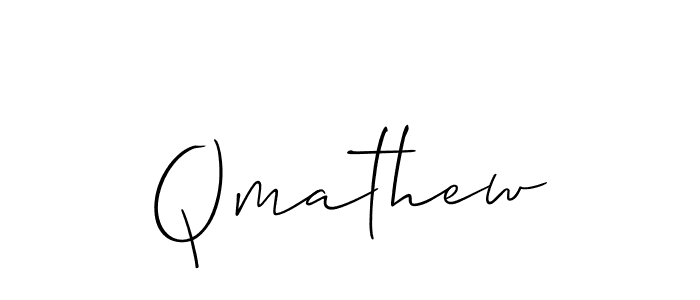 Make a beautiful signature design for name Qmathew. Use this online signature maker to create a handwritten signature for free. Qmathew signature style 2 images and pictures png