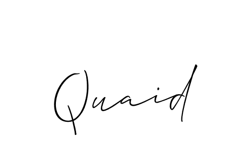 Similarly Allison_Script is the best handwritten signature design. Signature creator online .You can use it as an online autograph creator for name Quaid. Quaid signature style 2 images and pictures png