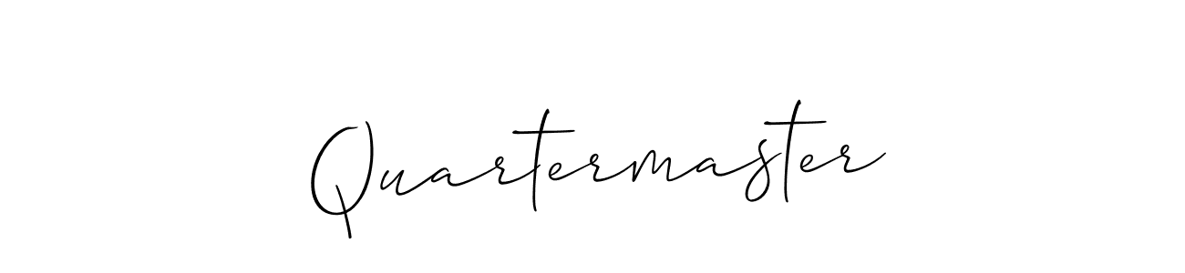 The best way (Allison_Script) to make a short signature is to pick only two or three words in your name. The name Quartermaster include a total of six letters. For converting this name. Quartermaster signature style 2 images and pictures png