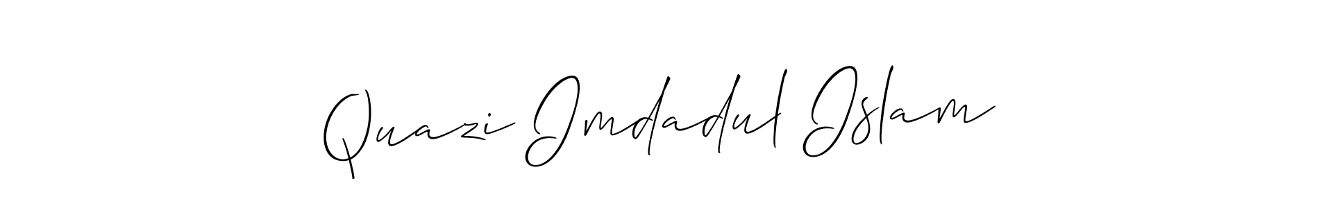 You can use this online signature creator to create a handwritten signature for the name Quazi Imdadul Islam. This is the best online autograph maker. Quazi Imdadul Islam signature style 2 images and pictures png