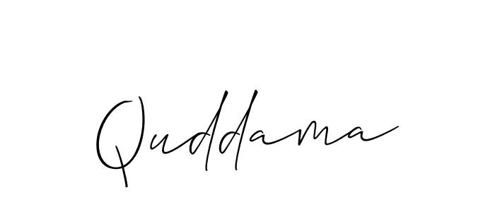 You can use this online signature creator to create a handwritten signature for the name Quddama. This is the best online autograph maker. Quddama signature style 2 images and pictures png