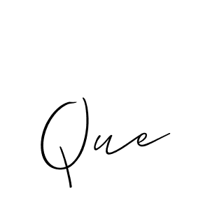 Que stylish signature style. Best Handwritten Sign (Allison_Script) for my name. Handwritten Signature Collection Ideas for my name Que. Que signature style 2 images and pictures png