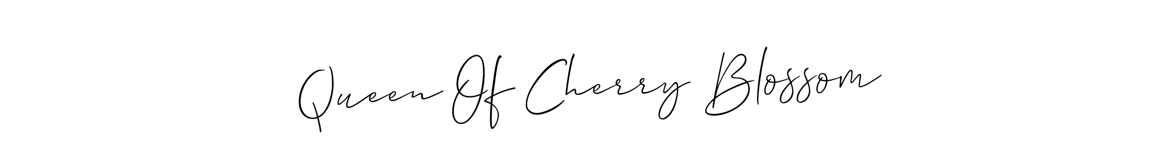 You can use this online signature creator to create a handwritten signature for the name Queen Of Cherry Blossom. This is the best online autograph maker. Queen Of Cherry Blossom signature style 2 images and pictures png