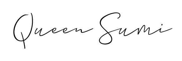 Discover how Queen Sumi looks in an executive cursive font (Allison_Script). Perfect for legal documents, invoices, and certificates. Queen Sumi signature style 2 images and pictures png