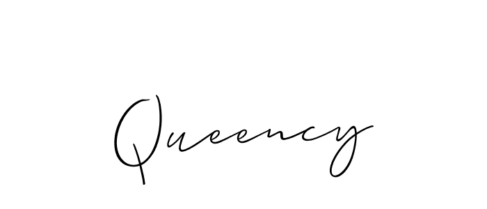 Also You can easily find your signature by using the search form. We will create Queency name handwritten signature images for you free of cost using Allison_Script sign style. Queency signature style 2 images and pictures png