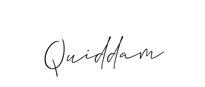 Similarly Allison_Script is the best handwritten signature design. Signature creator online .You can use it as an online autograph creator for name Quiddam. Quiddam signature style 2 images and pictures png