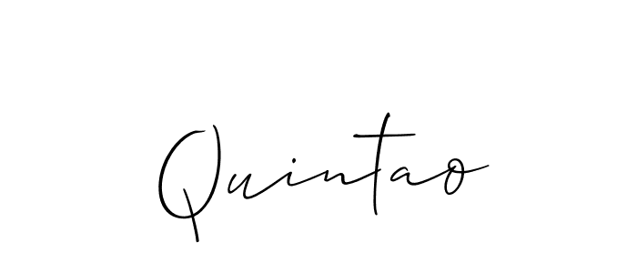 Make a beautiful signature design for name Quintao. Use this online signature maker to create a handwritten signature for free. Quintao signature style 2 images and pictures png