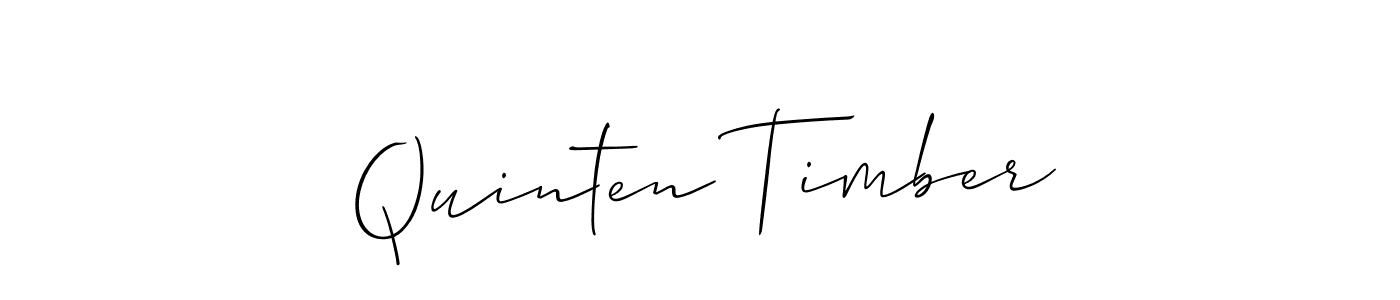 Quinten Timber stylish signature style. Best Handwritten Sign (Allison_Script) for my name. Handwritten Signature Collection Ideas for my name Quinten Timber. Quinten Timber signature style 2 images and pictures png