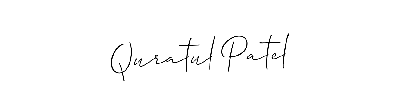 Make a beautiful signature design for name Quratul Patel. Use this online signature maker to create a handwritten signature for free. Quratul Patel signature style 2 images and pictures png