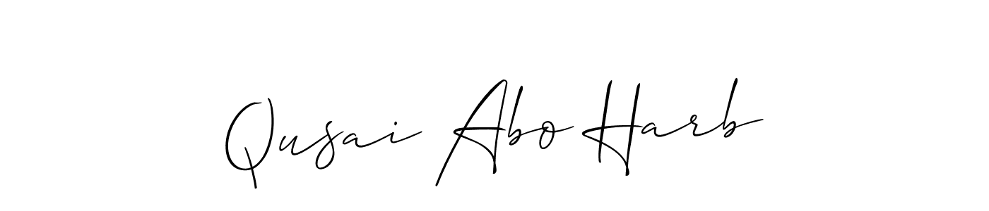 Check out images of Autograph of Qusai Abo Harb name. Actor Qusai Abo Harb Signature Style. Allison_Script is a professional sign style online. Qusai Abo Harb signature style 2 images and pictures png