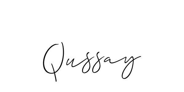 Allison_Script is a professional signature style that is perfect for those who want to add a touch of class to their signature. It is also a great choice for those who want to make their signature more unique. Get Qussay name to fancy signature for free. Qussay signature style 2 images and pictures png