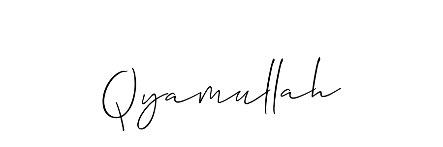 This is the best signature style for the Qyamullah name. Also you like these signature font (Allison_Script). Mix name signature. Qyamullah signature style 2 images and pictures png