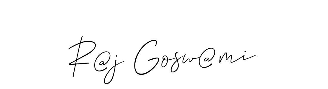 Here are the top 10 professional signature styles for the name R@j Gosw@mi. These are the best autograph styles you can use for your name. R@j Gosw@mi signature style 2 images and pictures png