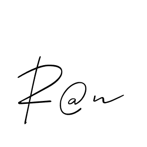 How to Draw R@n signature style? Allison_Script is a latest design signature styles for name R@n. R@n signature style 2 images and pictures png