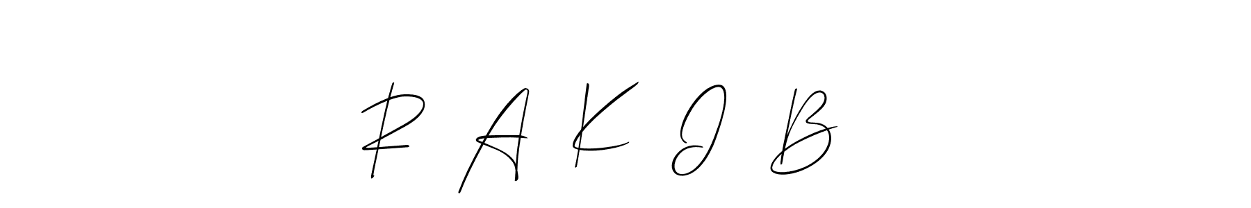 Also we have R  A  K  I  B  シ name is the best signature style. Create professional handwritten signature collection using Allison_Script autograph style. R  A  K  I  B  シ signature style 2 images and pictures png