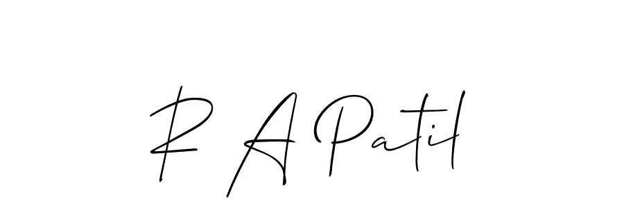 Once you've used our free online signature maker to create your best signature Allison_Script style, it's time to enjoy all of the benefits that R A Patil name signing documents. R A Patil signature style 2 images and pictures png