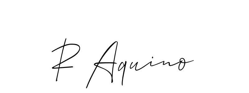 You can use this online signature creator to create a handwritten signature for the name R Aquino. This is the best online autograph maker. R Aquino signature style 2 images and pictures png