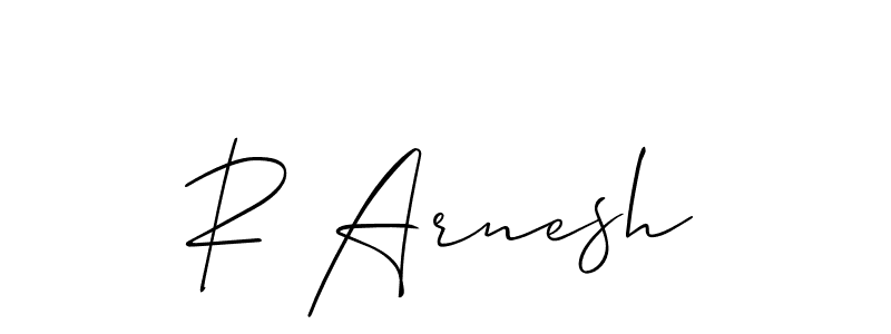 Here are the top 10 professional signature styles for the name R Arnesh. These are the best autograph styles you can use for your name. R Arnesh signature style 2 images and pictures png