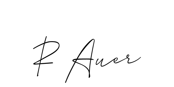 Once you've used our free online signature maker to create your best signature Allison_Script style, it's time to enjoy all of the benefits that R Auer name signing documents. R Auer signature style 2 images and pictures png