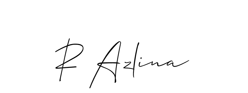 Check out images of Autograph of R Azlina name. Actor R Azlina Signature Style. Allison_Script is a professional sign style online. R Azlina signature style 2 images and pictures png