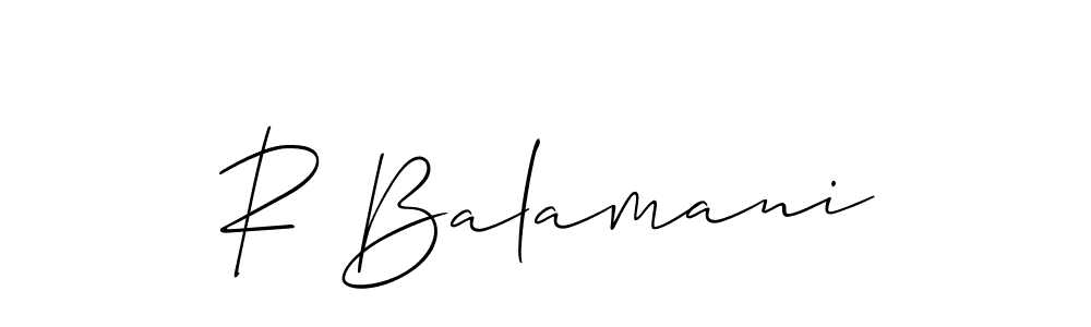 This is the best signature style for the R Balamani name. Also you like these signature font (Allison_Script). Mix name signature. R Balamani signature style 2 images and pictures png