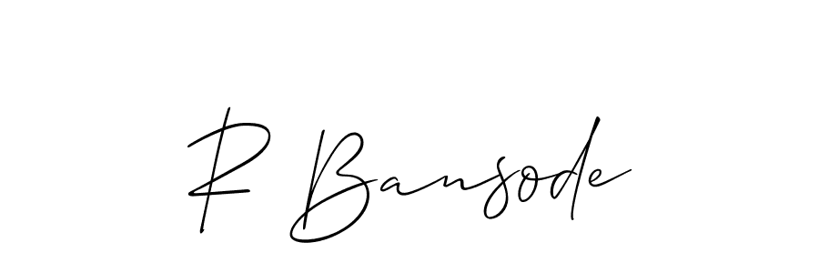 Here are the top 10 professional signature styles for the name R Bansode. These are the best autograph styles you can use for your name. R Bansode signature style 2 images and pictures png