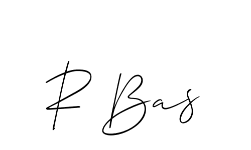 How to Draw R Bas signature style? Allison_Script is a latest design signature styles for name R Bas. R Bas signature style 2 images and pictures png