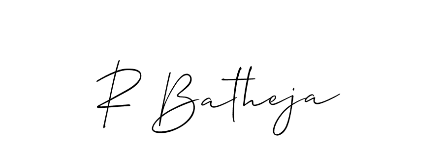 This is the best signature style for the R Batheja name. Also you like these signature font (Allison_Script). Mix name signature. R Batheja signature style 2 images and pictures png