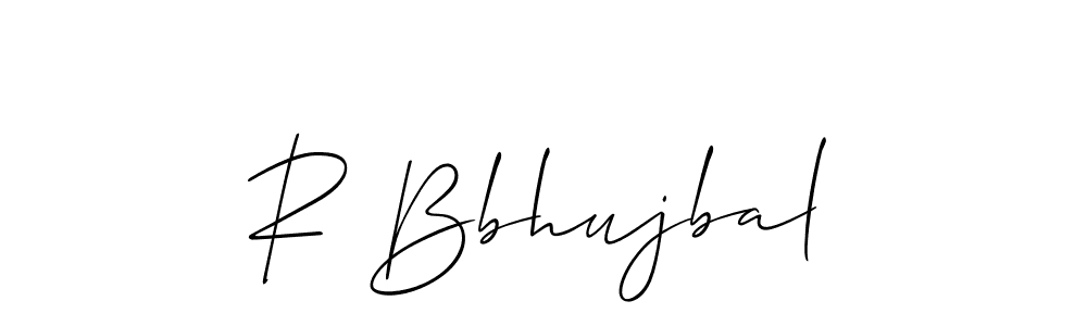 Here are the top 10 professional signature styles for the name R Bbhujbal. These are the best autograph styles you can use for your name. R Bbhujbal signature style 2 images and pictures png
