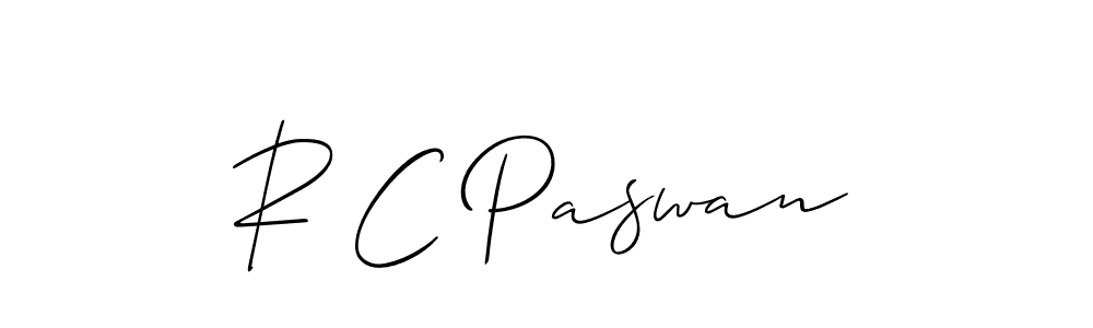 This is the best signature style for the R C Paswan name. Also you like these signature font (Allison_Script). Mix name signature. R C Paswan signature style 2 images and pictures png