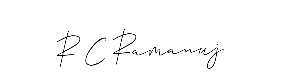 Make a short R C Ramanuj signature style. Manage your documents anywhere anytime using Allison_Script. Create and add eSignatures, submit forms, share and send files easily. R C Ramanuj signature style 2 images and pictures png