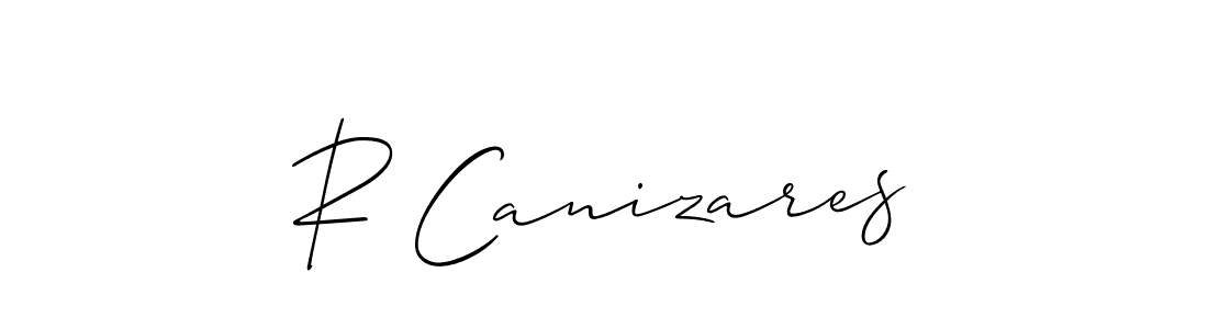 Here are the top 10 professional signature styles for the name R Canizares. These are the best autograph styles you can use for your name. R Canizares signature style 2 images and pictures png