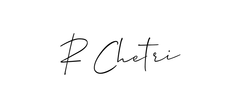 R Chetri stylish signature style. Best Handwritten Sign (Allison_Script) for my name. Handwritten Signature Collection Ideas for my name R Chetri. R Chetri signature style 2 images and pictures png