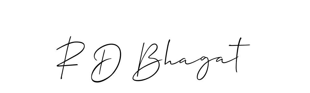 Once you've used our free online signature maker to create your best signature Allison_Script style, it's time to enjoy all of the benefits that R D Bhagat name signing documents. R D Bhagat signature style 2 images and pictures png