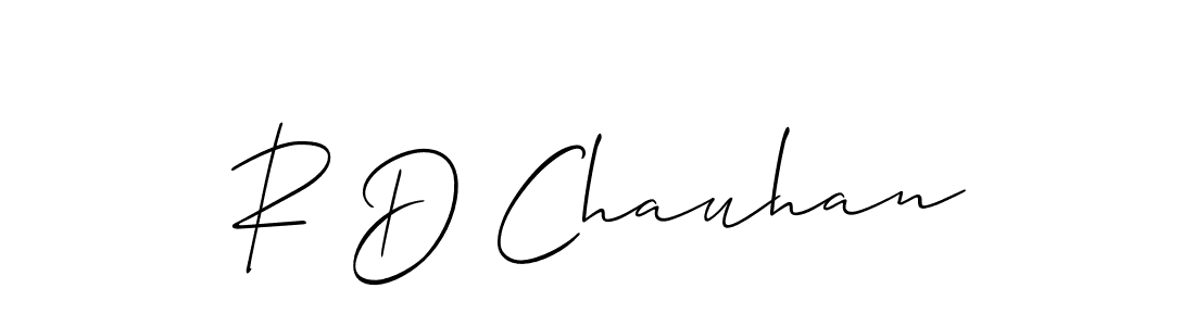 Check out images of Autograph of R D Chauhan name. Actor R D Chauhan Signature Style. Allison_Script is a professional sign style online. R D Chauhan signature style 2 images and pictures png