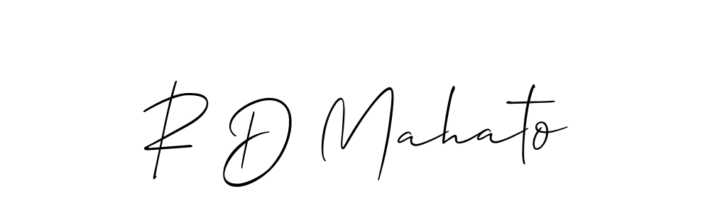 Check out images of Autograph of R D Mahato name. Actor R D Mahato Signature Style. Allison_Script is a professional sign style online. R D Mahato signature style 2 images and pictures png