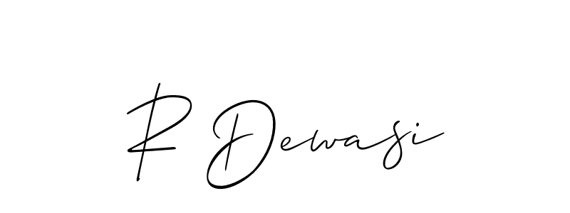 Here are the top 10 professional signature styles for the name R Dewasi. These are the best autograph styles you can use for your name. R Dewasi signature style 2 images and pictures png