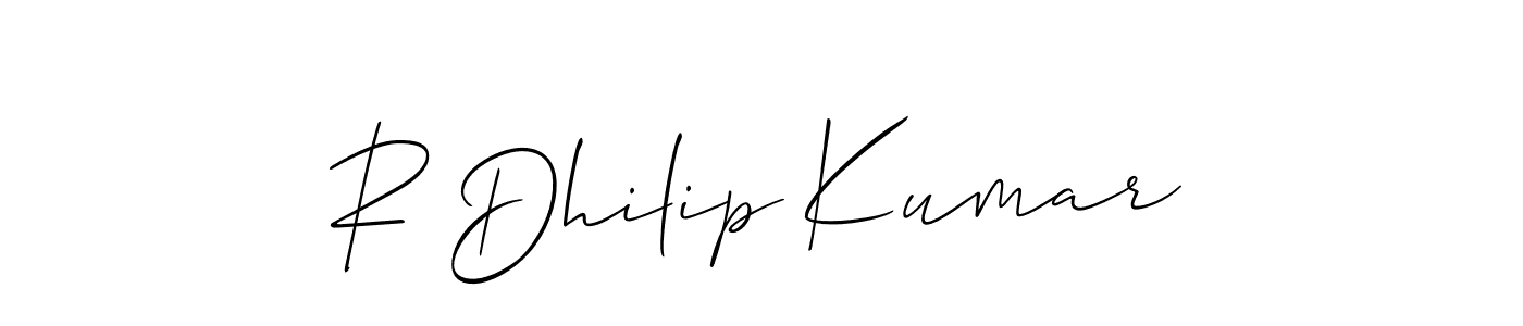 See photos of R Dhilip Kumar official signature by Spectra . Check more albums & portfolios. Read reviews & check more about Allison_Script font. R Dhilip Kumar signature style 2 images and pictures png