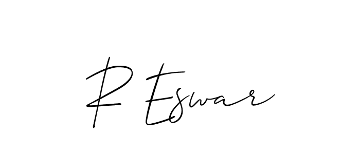 See photos of R Eswar official signature by Spectra . Check more albums & portfolios. Read reviews & check more about Allison_Script font. R Eswar signature style 2 images and pictures png