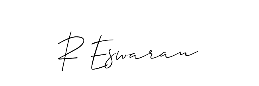 Make a short R Eswaran signature style. Manage your documents anywhere anytime using Allison_Script. Create and add eSignatures, submit forms, share and send files easily. R Eswaran signature style 2 images and pictures png