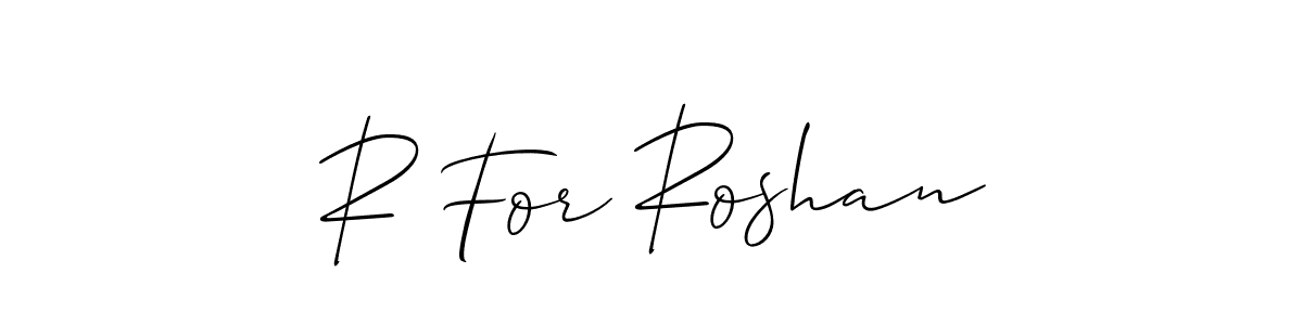 Make a short R For Roshan signature style. Manage your documents anywhere anytime using Allison_Script. Create and add eSignatures, submit forms, share and send files easily. R For Roshan signature style 2 images and pictures png