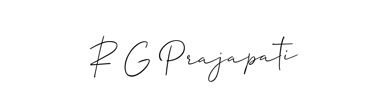 See photos of R G Prajapati official signature by Spectra . Check more albums & portfolios. Read reviews & check more about Allison_Script font. R G Prajapati signature style 2 images and pictures png