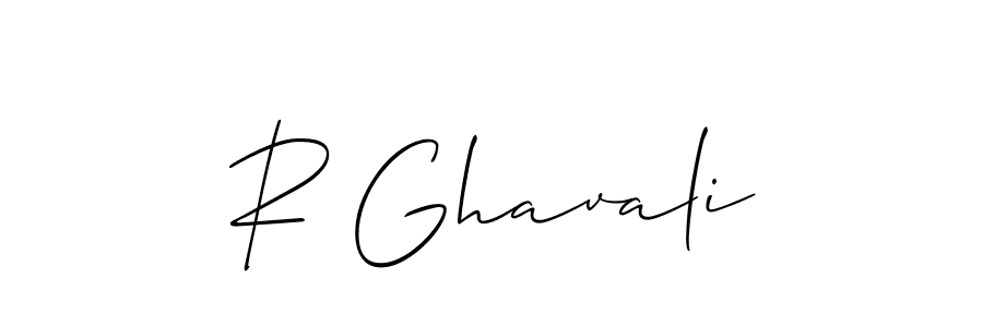 Similarly Allison_Script is the best handwritten signature design. Signature creator online .You can use it as an online autograph creator for name R Ghavali. R Ghavali signature style 2 images and pictures png