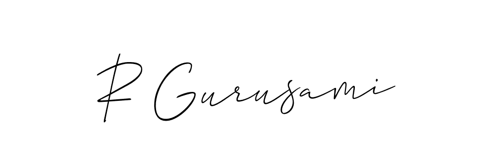 Once you've used our free online signature maker to create your best signature Allison_Script style, it's time to enjoy all of the benefits that R Gurusami name signing documents. R Gurusami signature style 2 images and pictures png