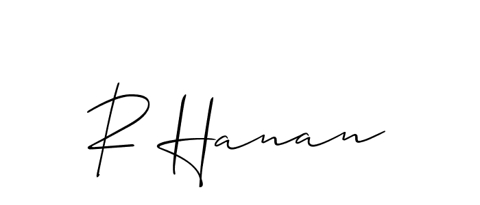 This is the best signature style for the R Hanan name. Also you like these signature font (Allison_Script). Mix name signature. R Hanan signature style 2 images and pictures png