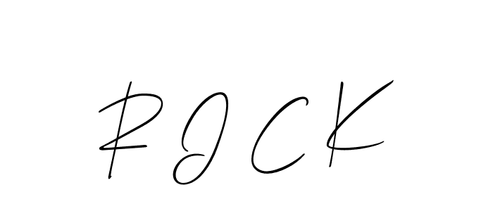 You can use this online signature creator to create a handwritten signature for the name R I C K. This is the best online autograph maker. R I C K signature style 2 images and pictures png
